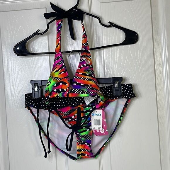 🌟B1G1 free Girls Roxy bikini size 16 NWT - Picture 1 of 7